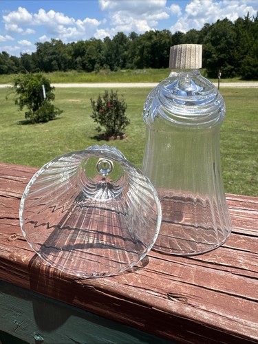 3 VTG HOMCO HOME INTERIORS RENAISSANCE CLEAR CUT GLASS VOTIVE CUP