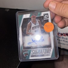 2017-18 Panini Optic JAMES POSEY Signature Series Autograph Holo Prizm No. 65