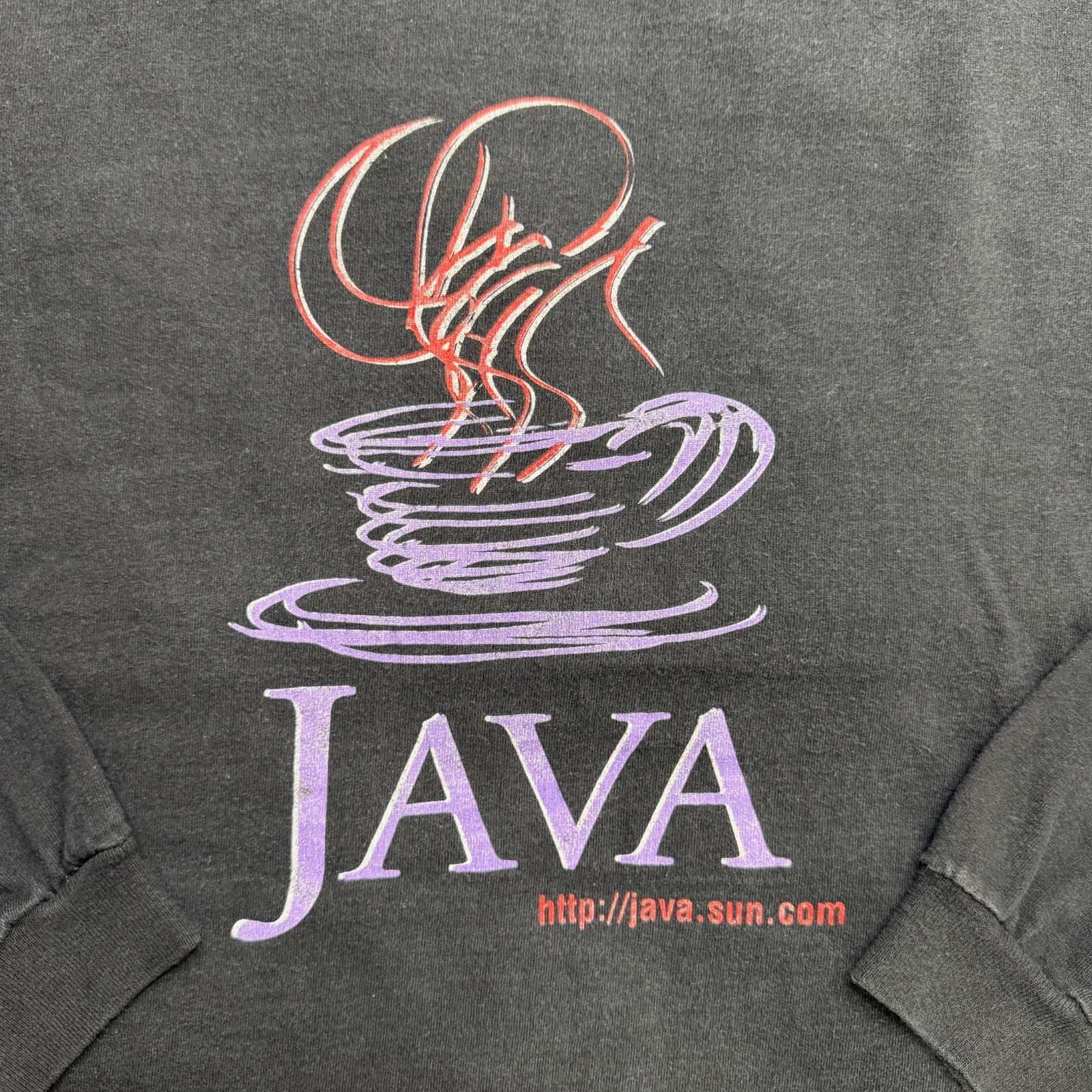 Vintage 90s Java Sun Microsystems Tech Promo Shir… - image 3