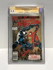 AMAZING SPIDER-MAN # 375 CGC SS 9.2 Newsstand Signed Mark Bagley