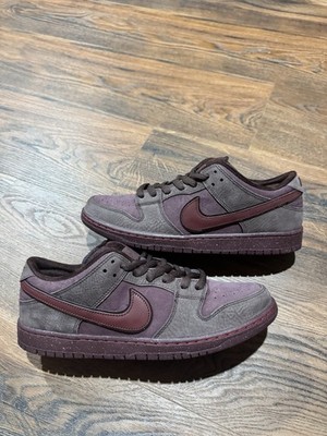 Size 13 - Nike Dunk Premium SB Low City of Love Collection - Burgundy Crush