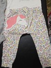 Girls Sz 6-9m Lot Of 2 Rompers And 2pc Outfit — photo 5