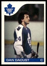 1985-86 O-Pee-Chee #164 Dan Daoust Toronto Maple Leafs