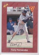 1991 Classic Update Red Travel Edition Tony Fernandez #T45 0a0