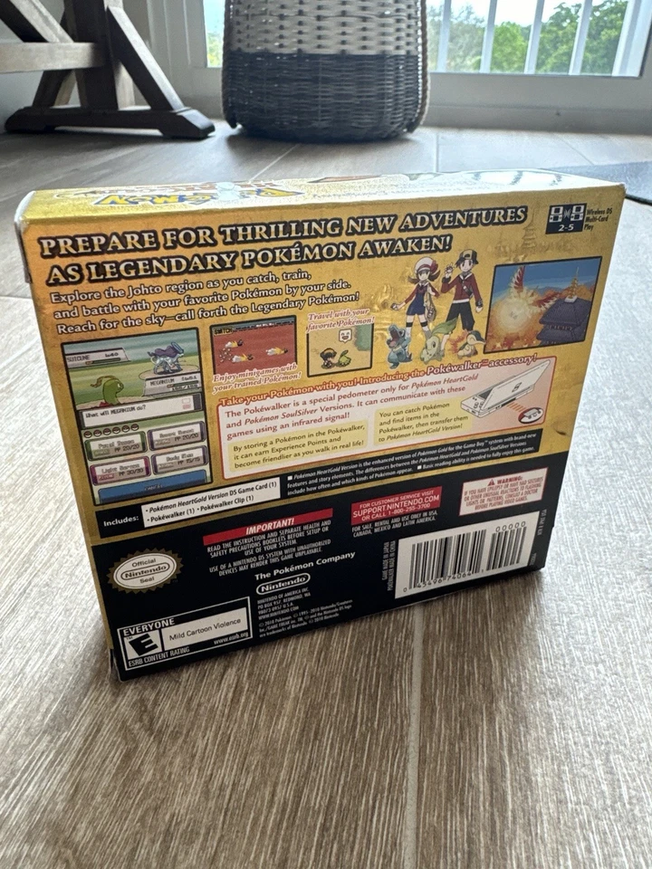 Pokémon: HeartGold Version Complete Edition (Nintendo DS, 2010) - Image 2 of 4