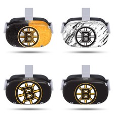 OFFICIAL NHL BOSTON BRUINS VINYL STICKER SKIN DECAL COVER FOR META QUEST