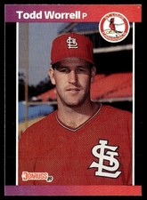 1989 Donruss Todd Worrell St. Louis Cardinals #82