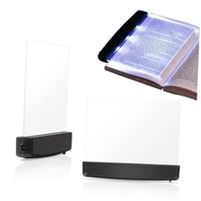 LED Reading Light, Flat Reading Light Acrylic Bookmark LED Reading Light 