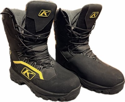 KLIM Adrenaline GTX Gore-Tex Winter Waterproof Snowmobile Boots Men's Size US 12