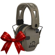 Walkers Razor Tacti Grip FDE Rubber Headband (Flat Dark Earth)