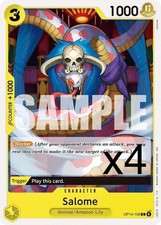 4X One Piece Card Game Salome OP14-106 Common NM Presale