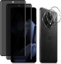 For OnePlus 13 Screen Protector + Camera Privacy Anti-Spy Glass 9H Full Cover