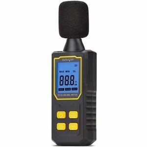 Startech Handheld Digital Sound Meter W/Large Lcd Noise/Decibel Level Reader for
