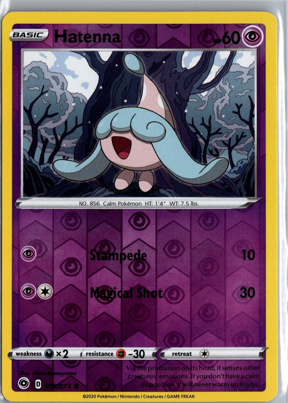 Hatenna 005/015 Promo McDonald's Promos 2024 Pokemon Lightly Played