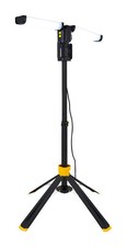Work Light Black 80w LED 360 Area Tower 230v IP54 6500K Stanley SXLS37182E