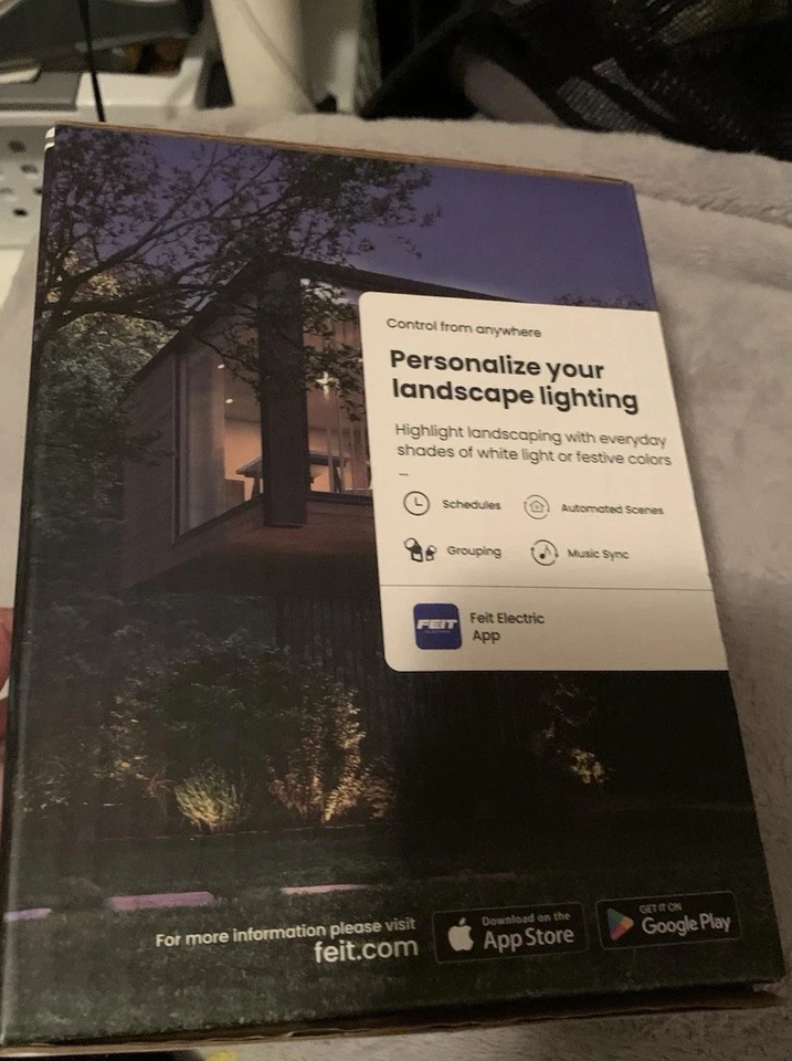 Luzes de ponto elétricas Feit 250 lúmens 9 V pacote com 2 - Imagem 2 de 3
