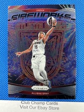 2024 #6 Allisha Gray Panini Prizm WNBA Fireworks Insert Dream