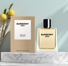 Burberry Hero 3.3 oz Eau De Toilette Cologne for Men EDT Spray 100ml New In Box