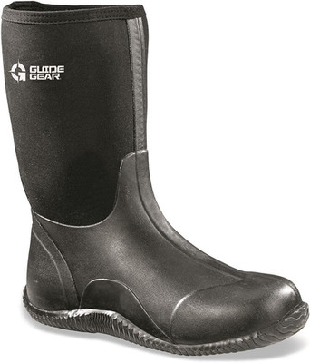 Men's Mid-High Bogger Waterproof Rubber Hunting Work Rain Boots 12  5Mm Neoprene