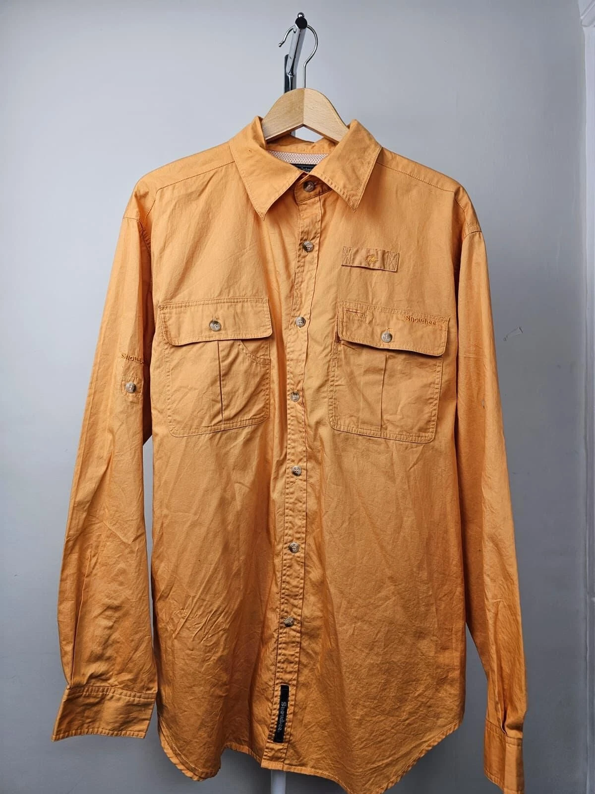 Snowbee Outdoor Technical Activewear Long Sleeve Fishing Hiking Shirt - L/Large