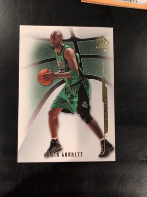 2008-09 NBA Upper Deck SP Authentic  Kevin Garnett Boston Celtics 