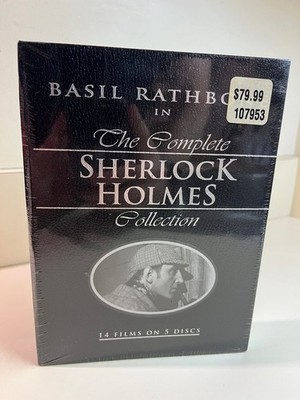 The Sherlock Holmes Complete Collection DVD, Basil Rathbone, Read for 14 Films