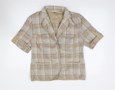 Womens UK Size S LUCIA Beige Jacket