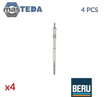 GN939 GLÜHKERZE GLÜHKERZEN BERU 4PCS FÜR CITROËN JUMPER 2.2L 74KW,88KW