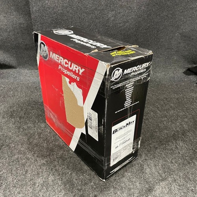 #ad Mercury Marine BlackMax 3 Blade Aluminum Prop Propeller 13 1 4 x 17P 48 77344A45 $144.99