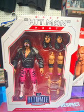 Wwe Ultimate Edition Bret Hit Man Hart Action Figure W Heads Hands Wwe Ultimate Edition Bret Hit Man Hart Action Figure W Heads Hands