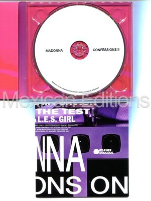 Madonna Confessions 2 Mexican Edition CD [White CD]