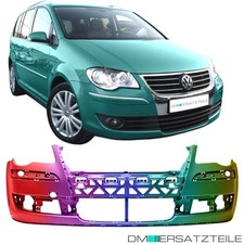 LACKIERT-WUNSCHFARBE--Stoßstange vorne für VW Touran 1T1 1T2 Facelift ab 2006