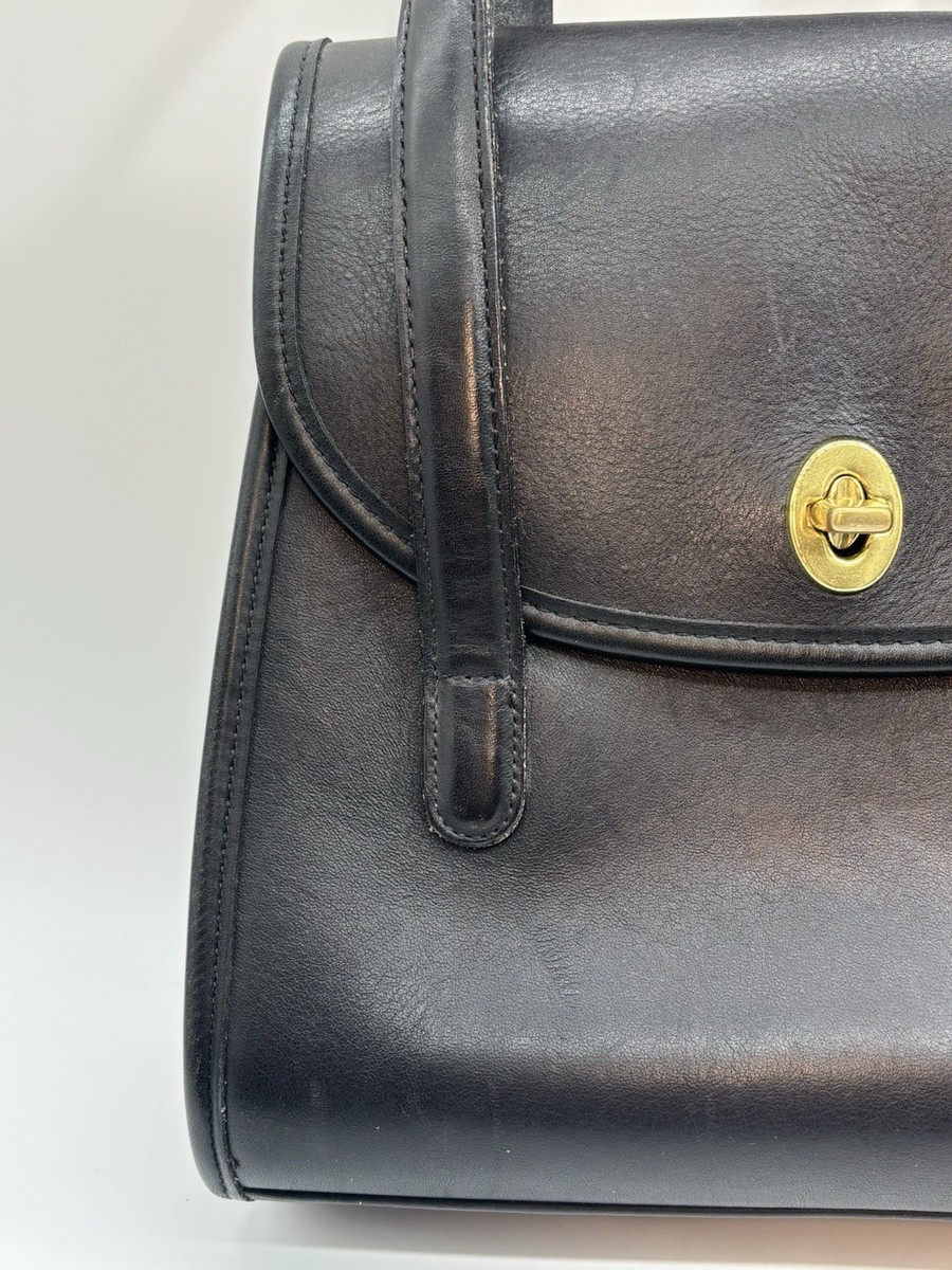 Vintage Coach Belmont Satchel 9088 Black USA 1997 | eBay