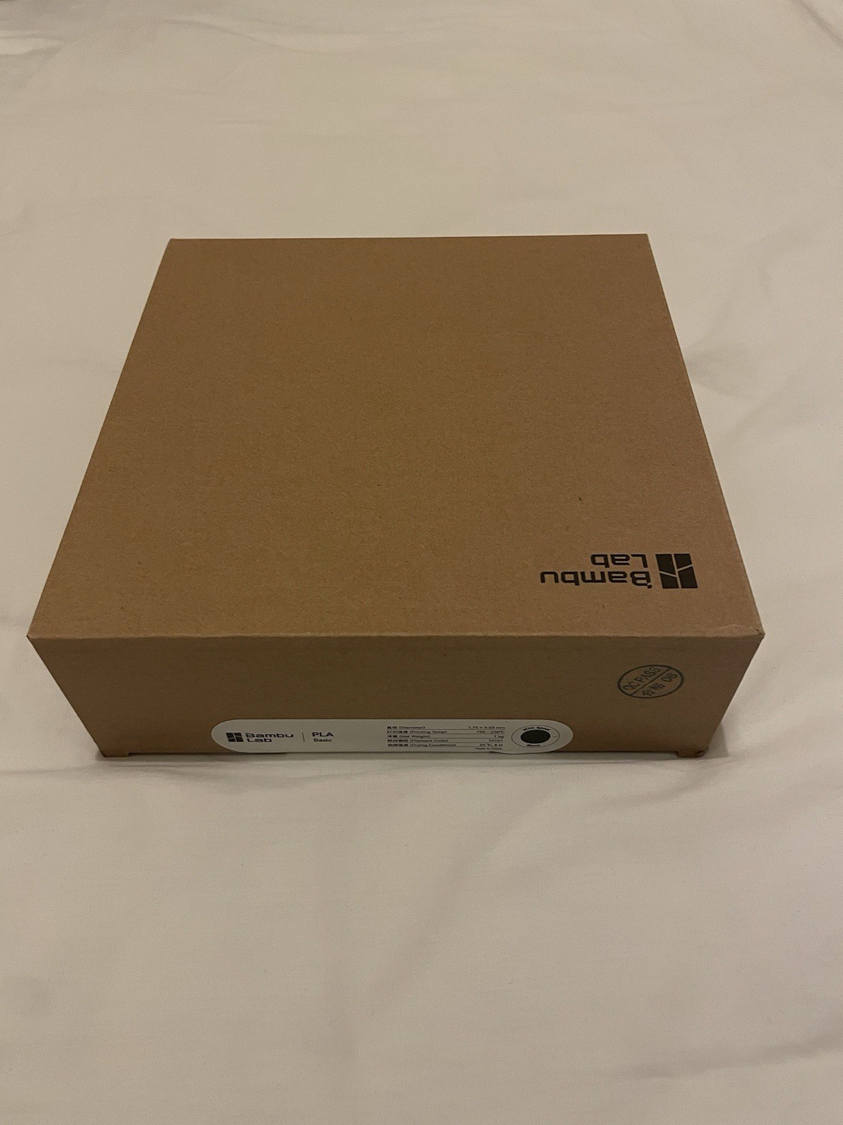 Bambu Lab PLA Basic 1 kg mit Spule - Farbe: Schwarz (10101) - Bild 2