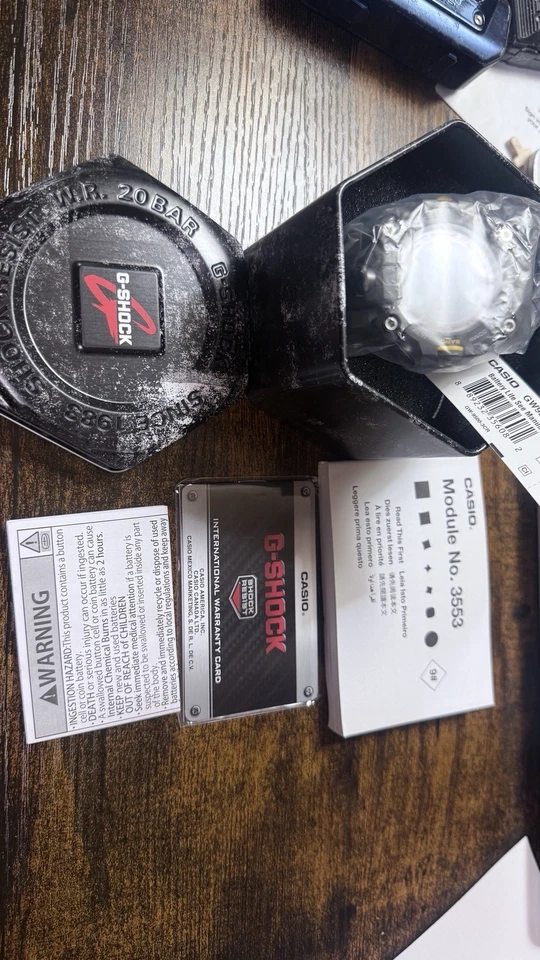Casio G-Shock Master Of G-Land Mudman GW9500-3 Solar Power Carbon Core Brand New - Image 2 of 4