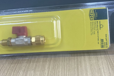 1pcs new REFCO small manual ball valve CA-1/4'' SAE-R