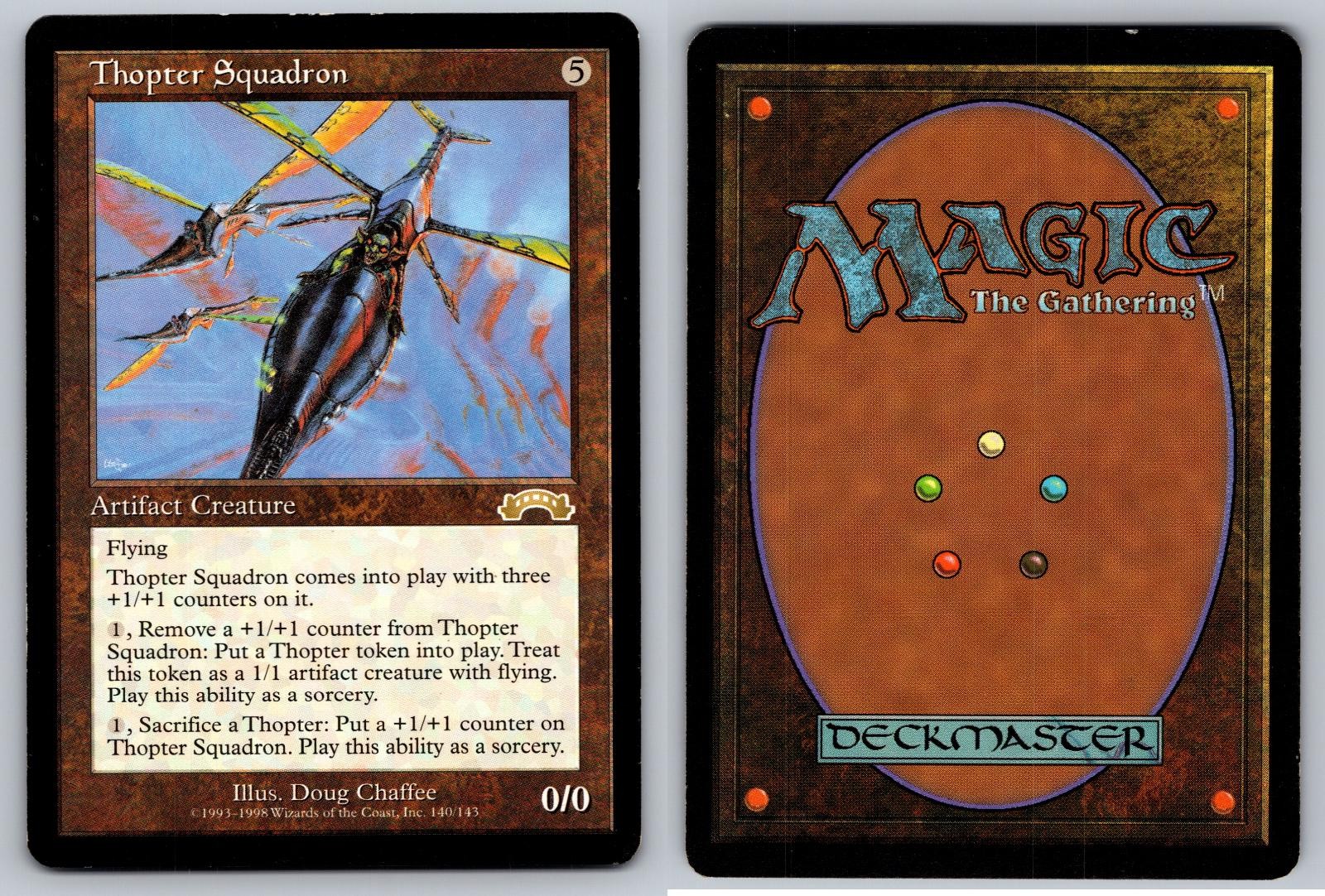THOPTER SQUADRON 140 RARE EXODUS MAGIC: THE GATHERING LP