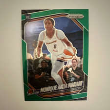 Panini 2025 WNBA Prizm Monique Akoa-Makani #98 Phoenix Mercury Green RC