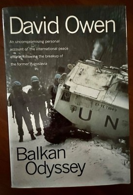 Balkan Odyssey by Owen, David 1st Edition in US (NEW)