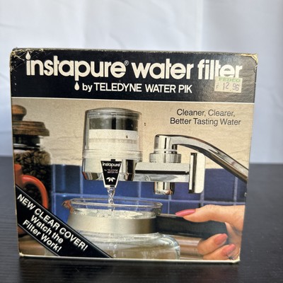 Water Pik Instapure Water Filter F-1C with Replacement Filter R-1C 1982