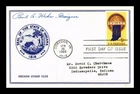 US CARD INDIANA STATEHOOD SESQUICENTENNIAL FIRST DAY ISSUE SCOTT 1308