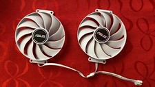 GPU Replacement Fan For Asus Dual RTX 4060 4060Ti White