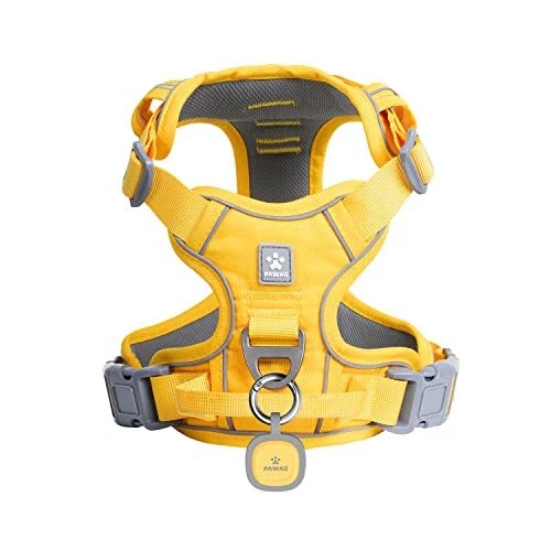 Dog Harness for S (Bigger than Normal (Chest: 17"-22'' )) Pineapple Yellow Dog Harness for S (Bigger than Normal (Chest: 17"-22'' )) Pineapple Yellow