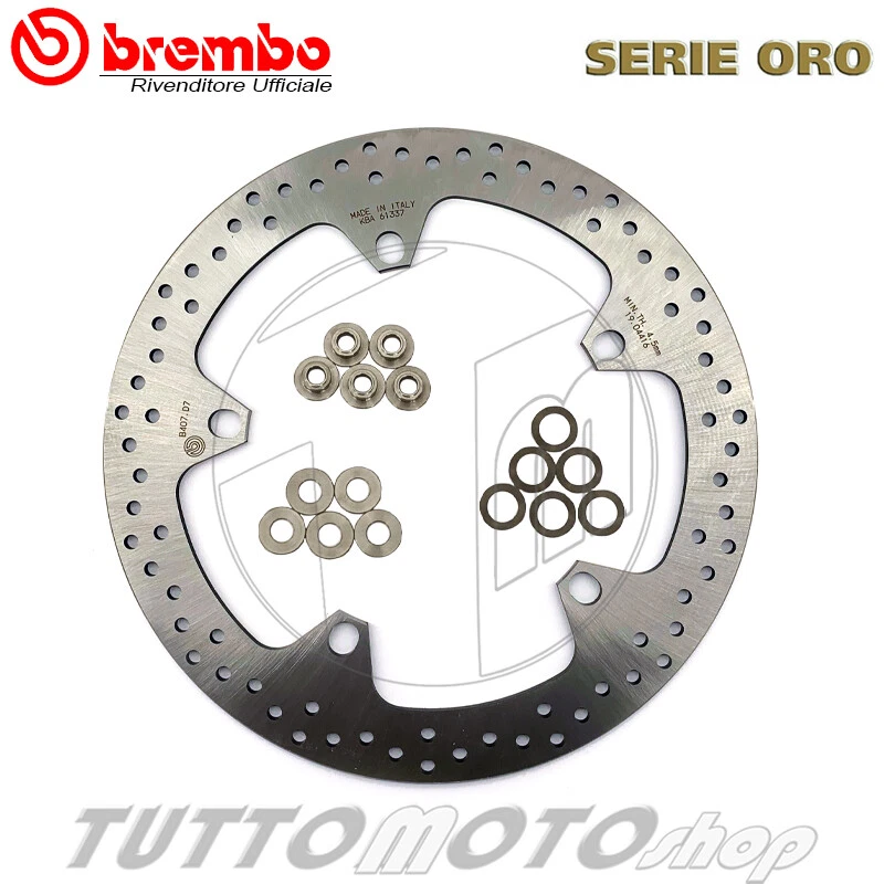 Kit Dischi Freni Anteriori BMW F 800 R 2010 2011 2012 / F800 Brembo Serie Oro - Immagine 2 di 4