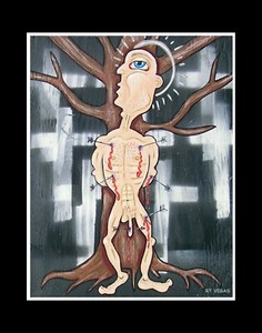 CLOSING TIME limited EDITION print RT VEGAS signed original alcohol outsider