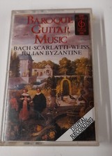 Baroque Guitar Music Julian Byzantine cassette tape album Tested