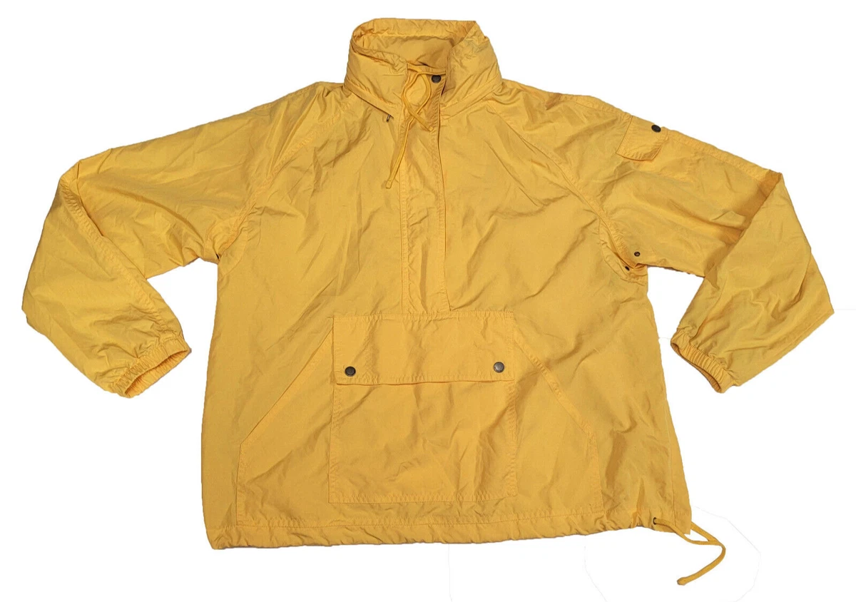 Raincoat in a store pouch old navy