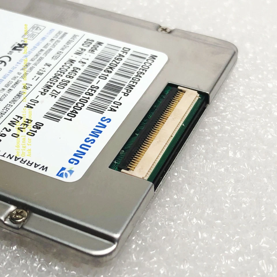 SAMSUNG 64GB (1.8''64GB SSD-ZIF) 1.8 "CE SSD hard drive for Panasonic/Sony vider - Image 4 of 4
