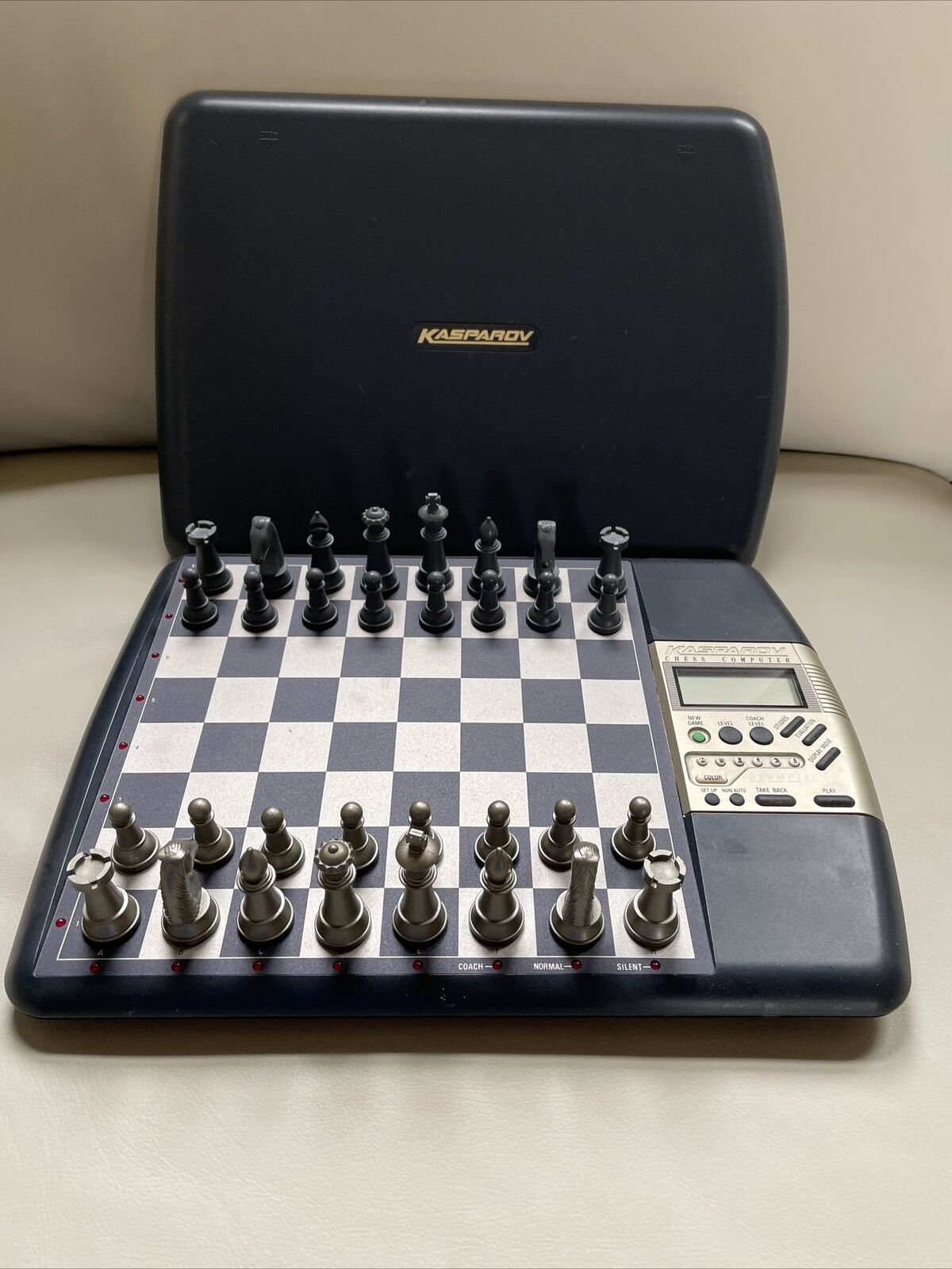 Vintage Kasparov Sensor Chess 165H Board Game by Saitek, Serial