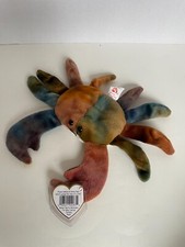 ty Beanie Baby - "CLAUDE" the crab, MWMT 1996